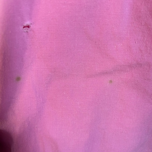 Vintage 80's Boho Southwest Indian Cotton Pink Patchwork Dress Size M - Picture 14 of 16